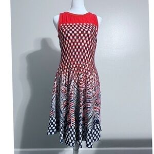 Nic + Zoe 4th of July Colored Knit Dress